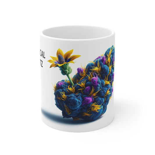TROPICAL RUNTZ - Weed Coffee Mug (11oz) - Perfect Strains Gift for Smokers, Stoners, Growers; Wake and Bake / 420 Weed Mug, Marijuana Gift