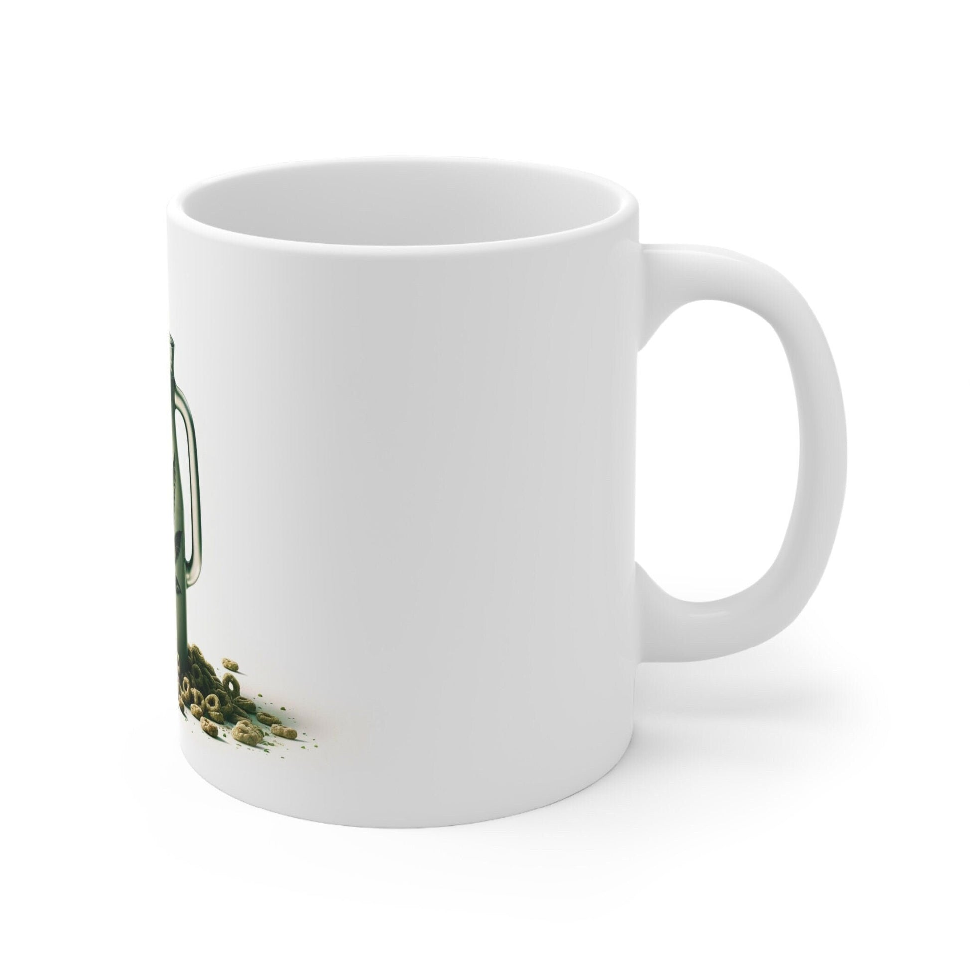 CEREAL MILK - Weed Coffee Mug (11oz) - Perfect Strains Gift for Smokers, Stoners, Growers; Wake and Bake Mug / 420 Weed Mug, Marijuana Gift