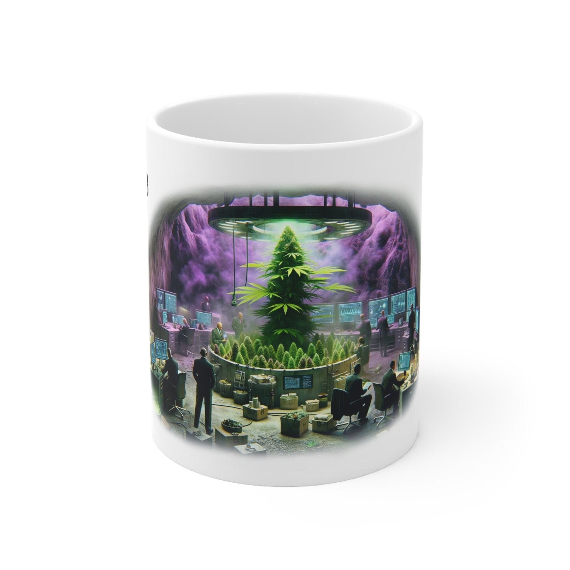 G13 - Weed Coffee Mug (11oz) - Perfect Strains Gift for Smokers, Stoners, Growers; Wake and Bake Mug / 420 Weed Mug, Marijuana Gift