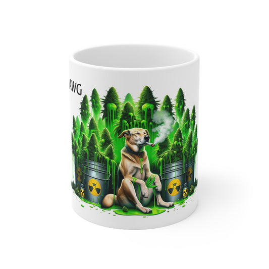 CHEMDAWG - Weed Coffee Mug (11oz) - Perfect Strains Gift for Smokers, Stoners, Growers; Wake and Bake Mug / 420 Weed Mug, Marijuana Gift