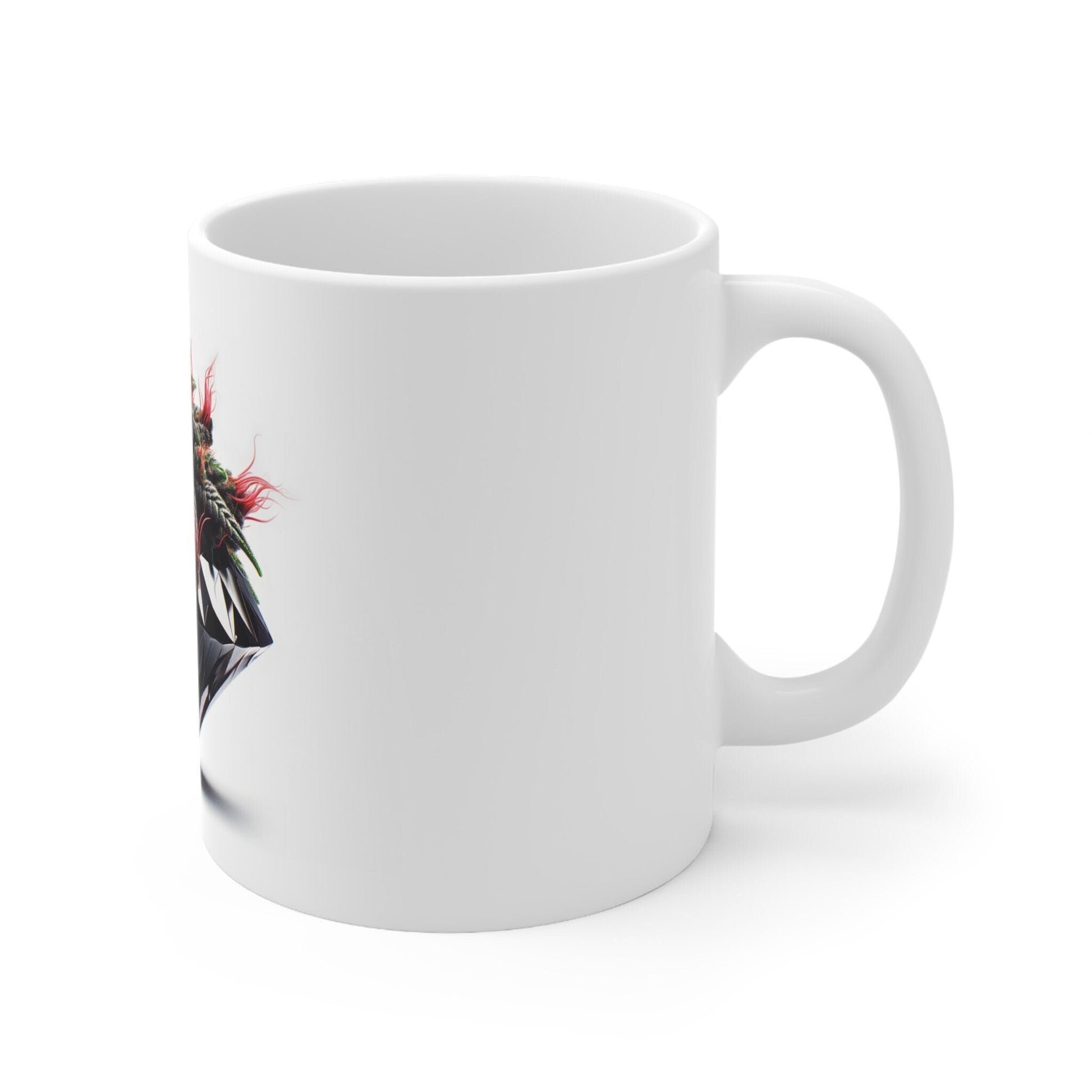 BLACK DIAMOND - Weed Coffee Mug (11oz) - Perfect Strains Gift for Smokers, Stoners, Growers; Wake & Bake Mug / 420 Weed Mug, Marijuana Gift