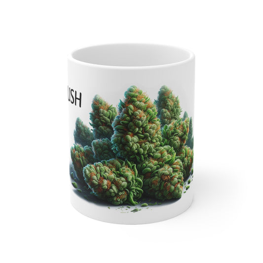 OG KUSH - Weed Coffee Mug (11oz) - Perfect Strains Gift for Smokers, Stoners, Growers; Wake and Bake Mug / 420 Weed Mug, Marijuana Gift