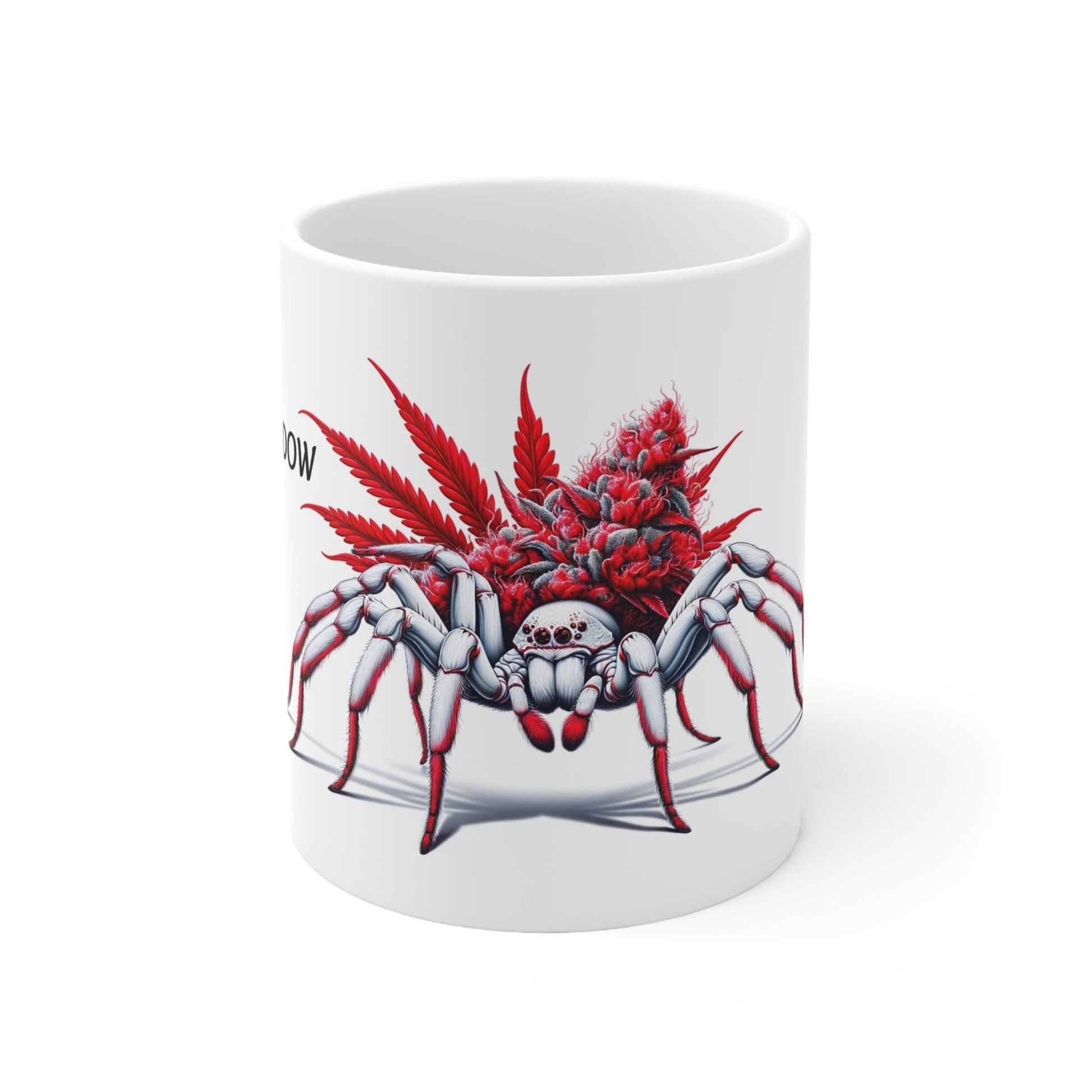 WHITE WIDOW - Weed Coffee Mug (11oz) - Perfect Strains Gift for Smokers, Stoners, Growers; Wake and Bake Mug / 420 Weed Mug, Marijuana Gift