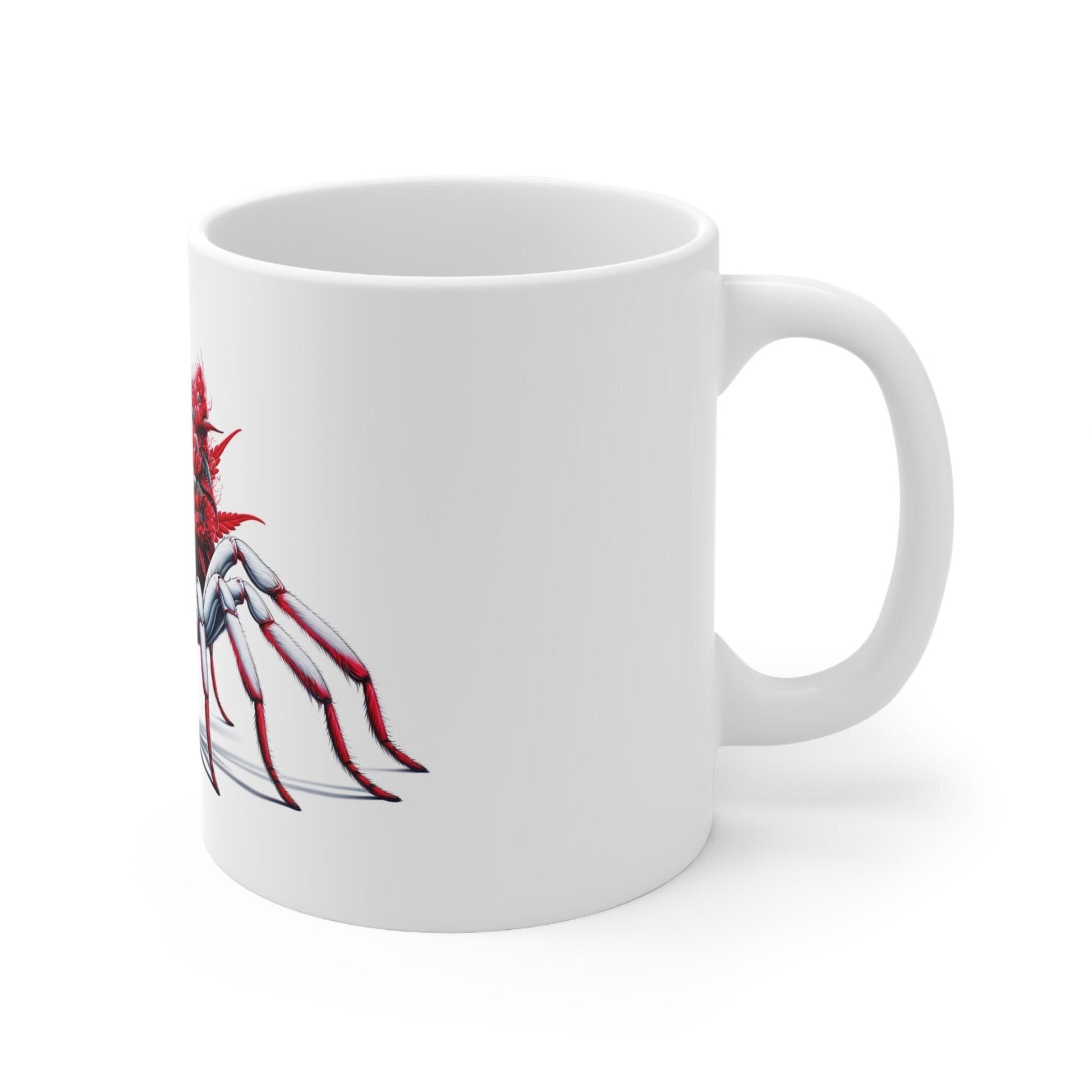 WHITE WIDOW - Weed Coffee Mug (11oz) - Perfect Strains Gift for Smokers, Stoners, Growers; Wake and Bake Mug / 420 Weed Mug, Marijuana Gift