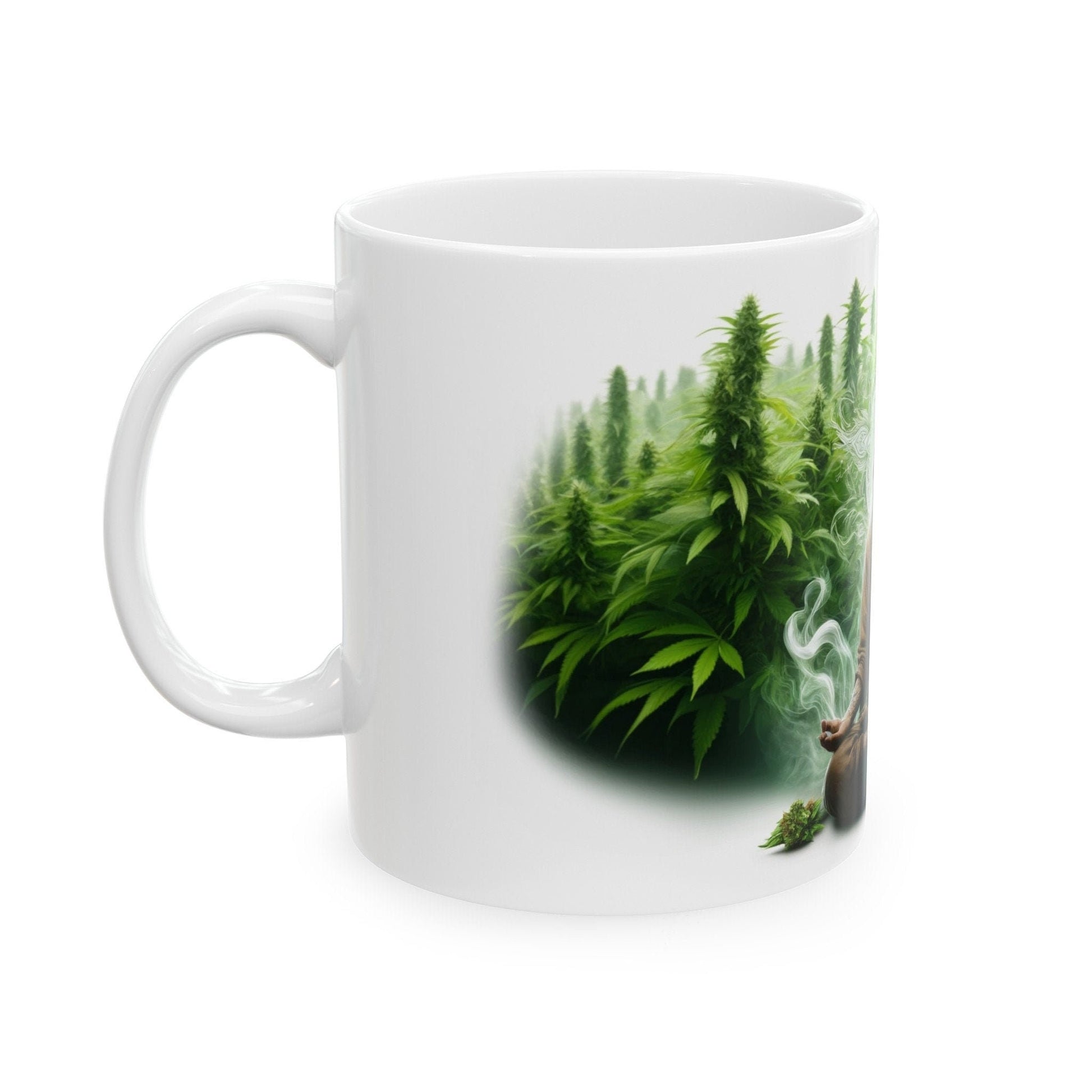 WEED SHAMAN MUG - 420 Coffee Weed Mug (11oz) - Weed Gift for Stoners, Smokers; Wake & Bake Mug / 420 Weed Mug / Marijuana Gift, Cannabis Mug