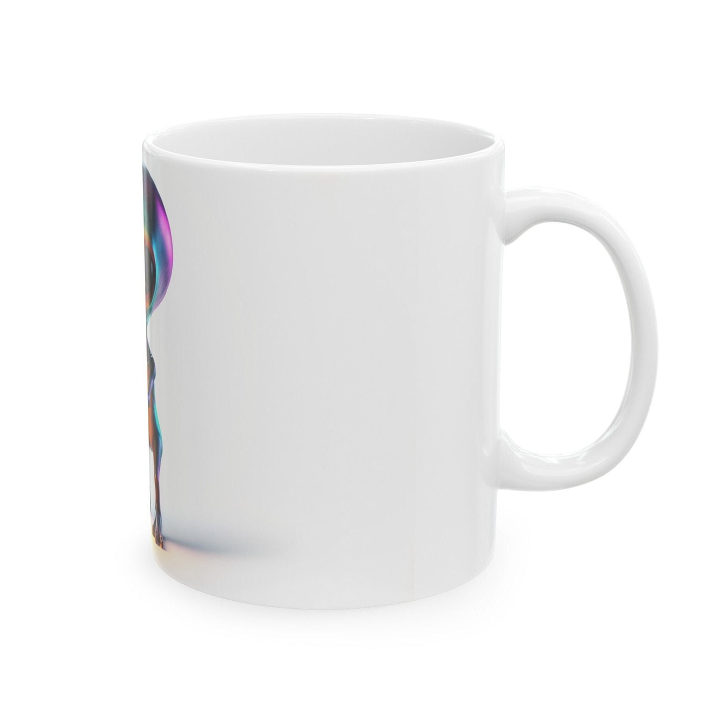ALIEN W/ WEED PLANT - Coffee Weed Mug (11oz) - Weed Gift for Stoners, Smokers; Wake & Bake Mug / 420 Weed Mug / Marijuana Gift, Cannabis Mug