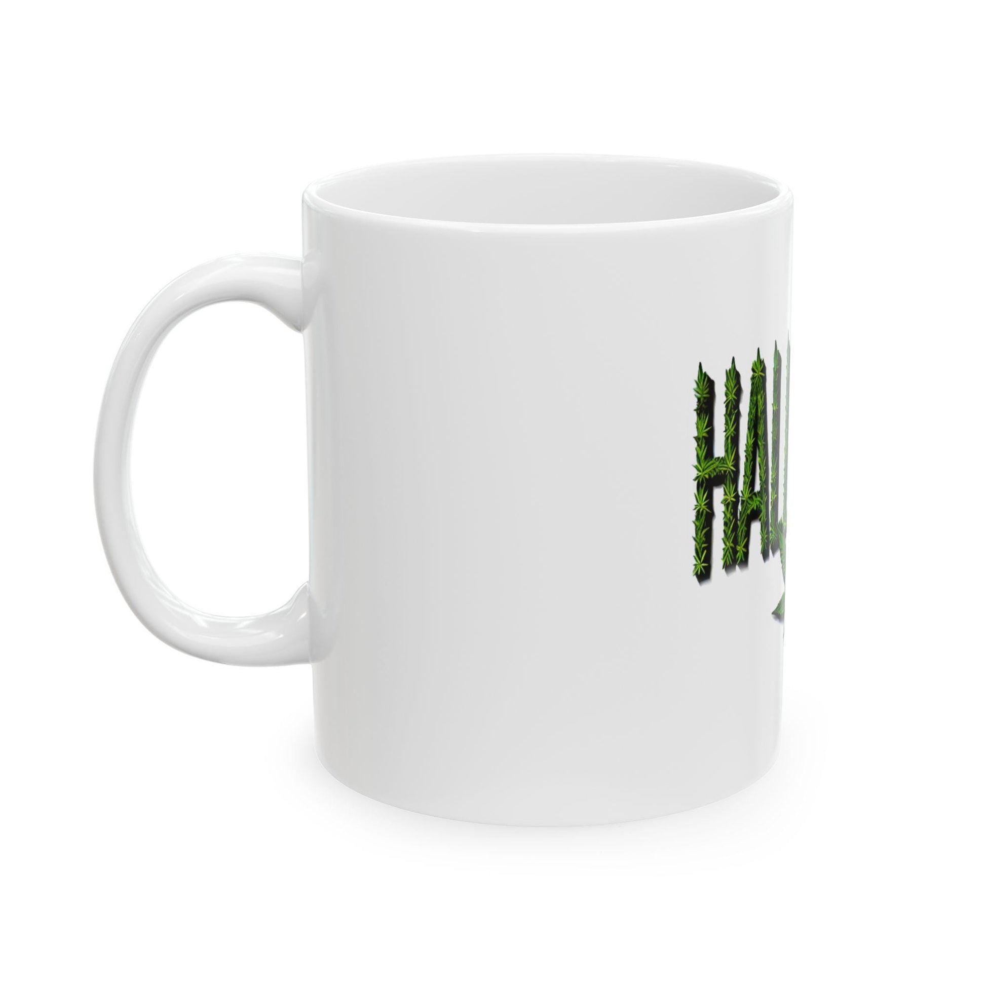 420 HALLOWEEN - Weed Coffee Mug (11oz) - Halloween Gift for Weed Smokers, Stoners, Growers; Wake & Bake / 420 Mug, Weed / Marijuana Gift