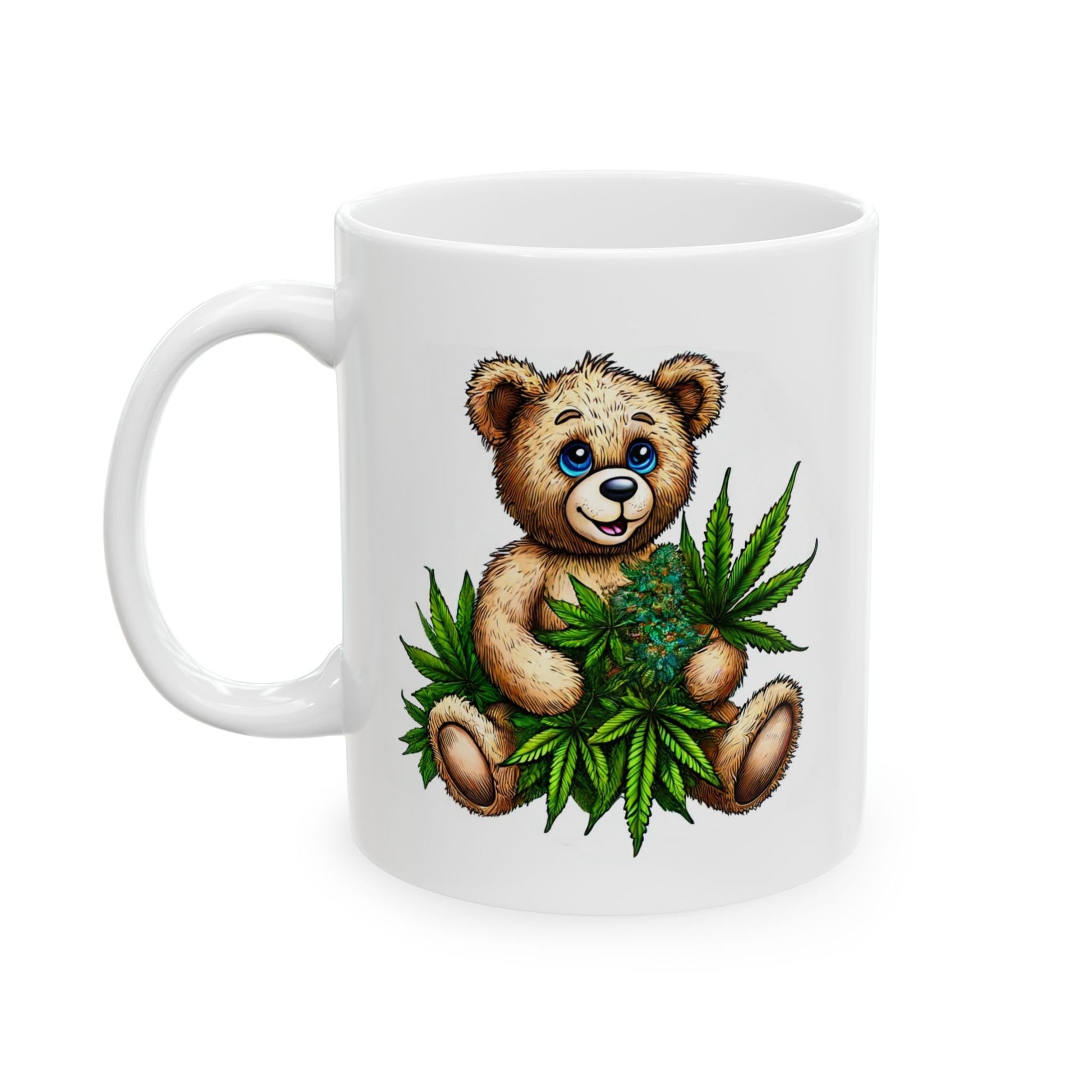 420 TEDDY - Cannabis Coffee Mug (11oz) Dual Sided