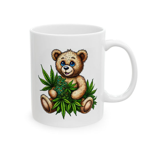 420 TEDDY - Cannabis Coffee Mug (11oz) Dual Sided