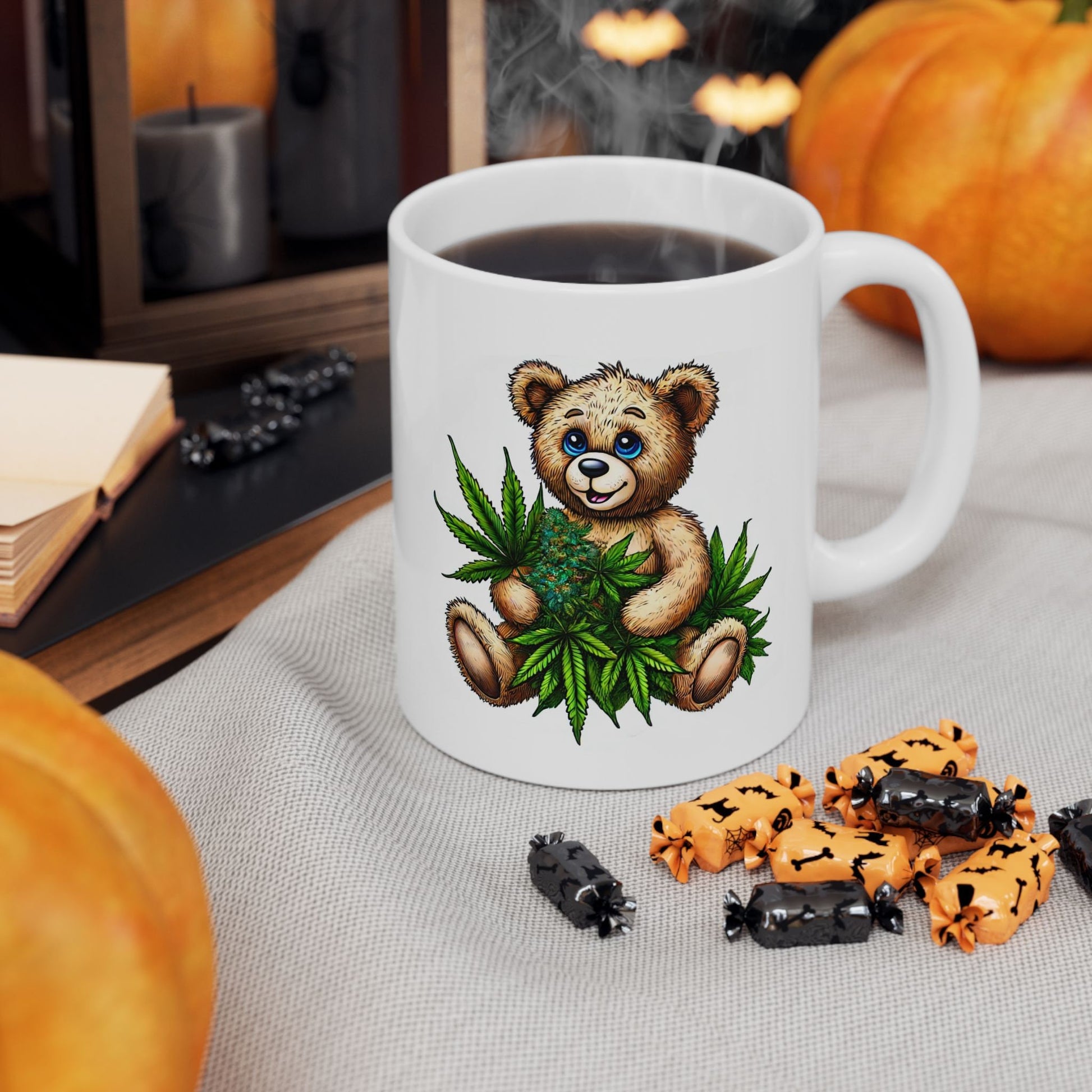 420 TEDDY - Cannabis Coffee Mug (11oz) Dual Sided