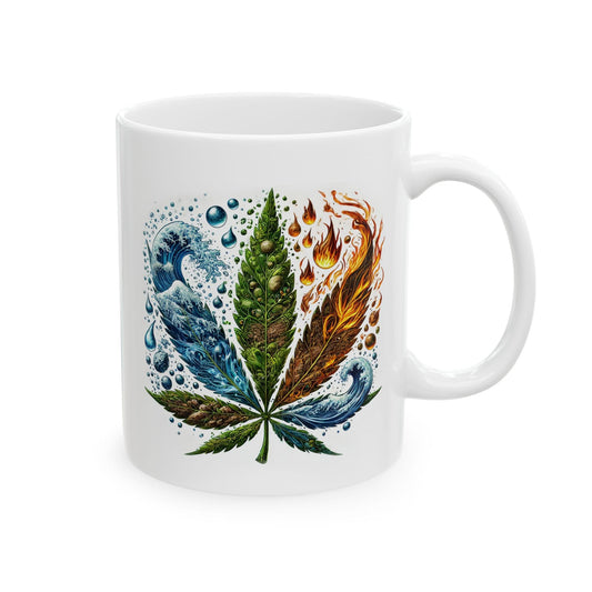 420 ELEMENTAL MUG - Cannabis Coffee Mug (11oz)