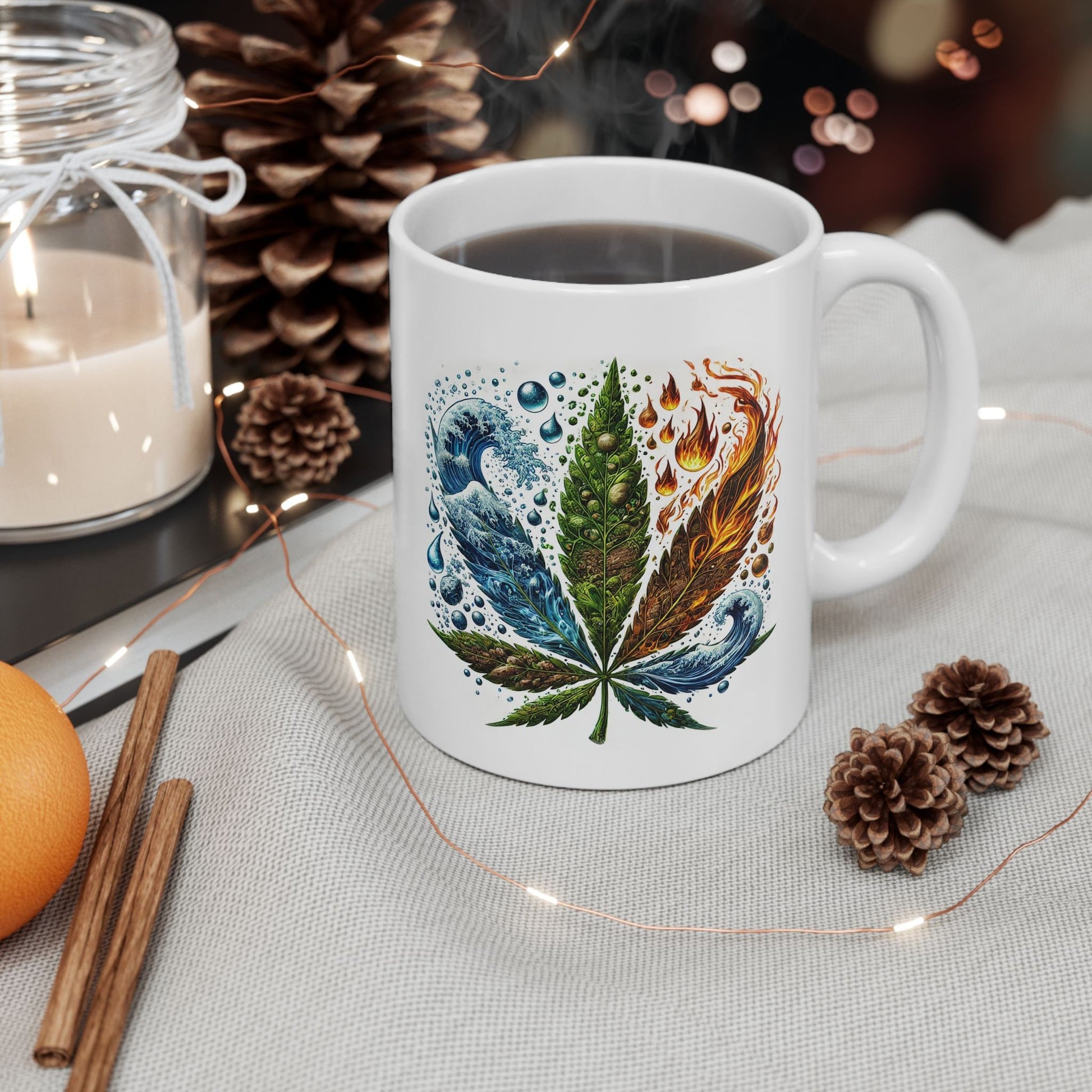 420 ELEMENTAL MUG - Cannabis Coffee Mug (11oz)