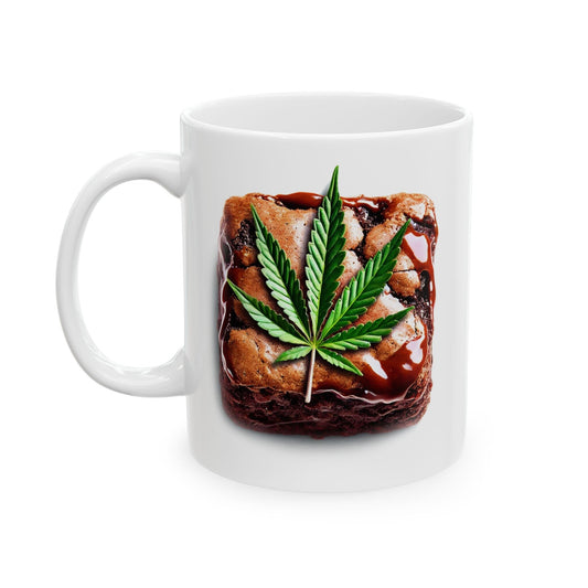 WEED BROWNIES MUG - Cannabis Coffee Mug (11oz)