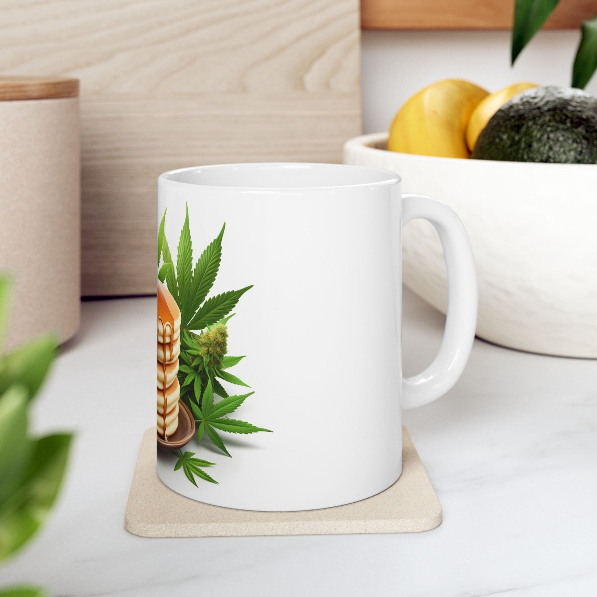 WEED PANCAKES MUG - Cannabis Coffee Mug (11oz)