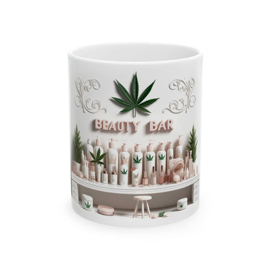 420 BEAUTY BAR - Cannabis Coffee Mug (11oz)