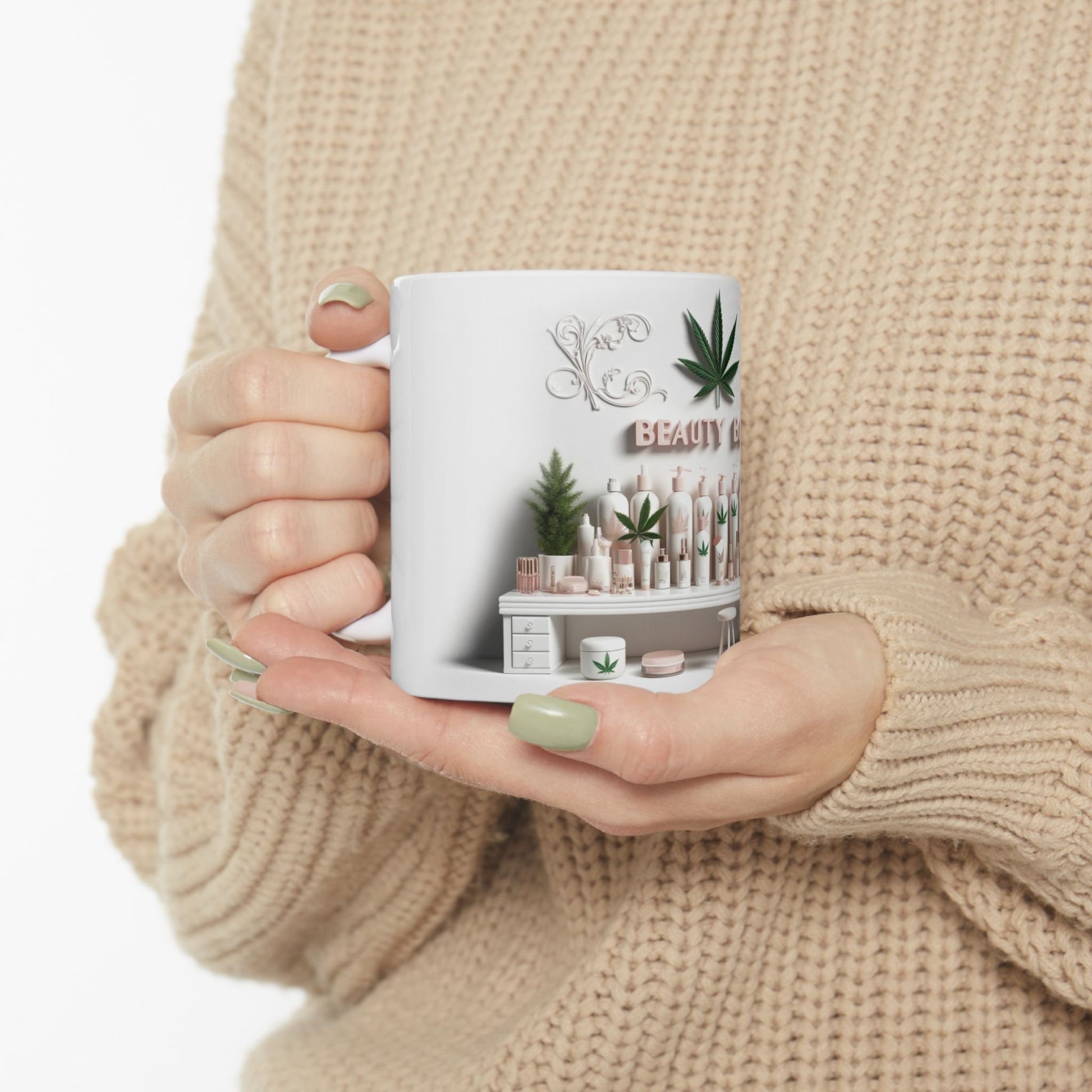 420 BEAUTY BAR - Cannabis Coffee Mug (11oz)