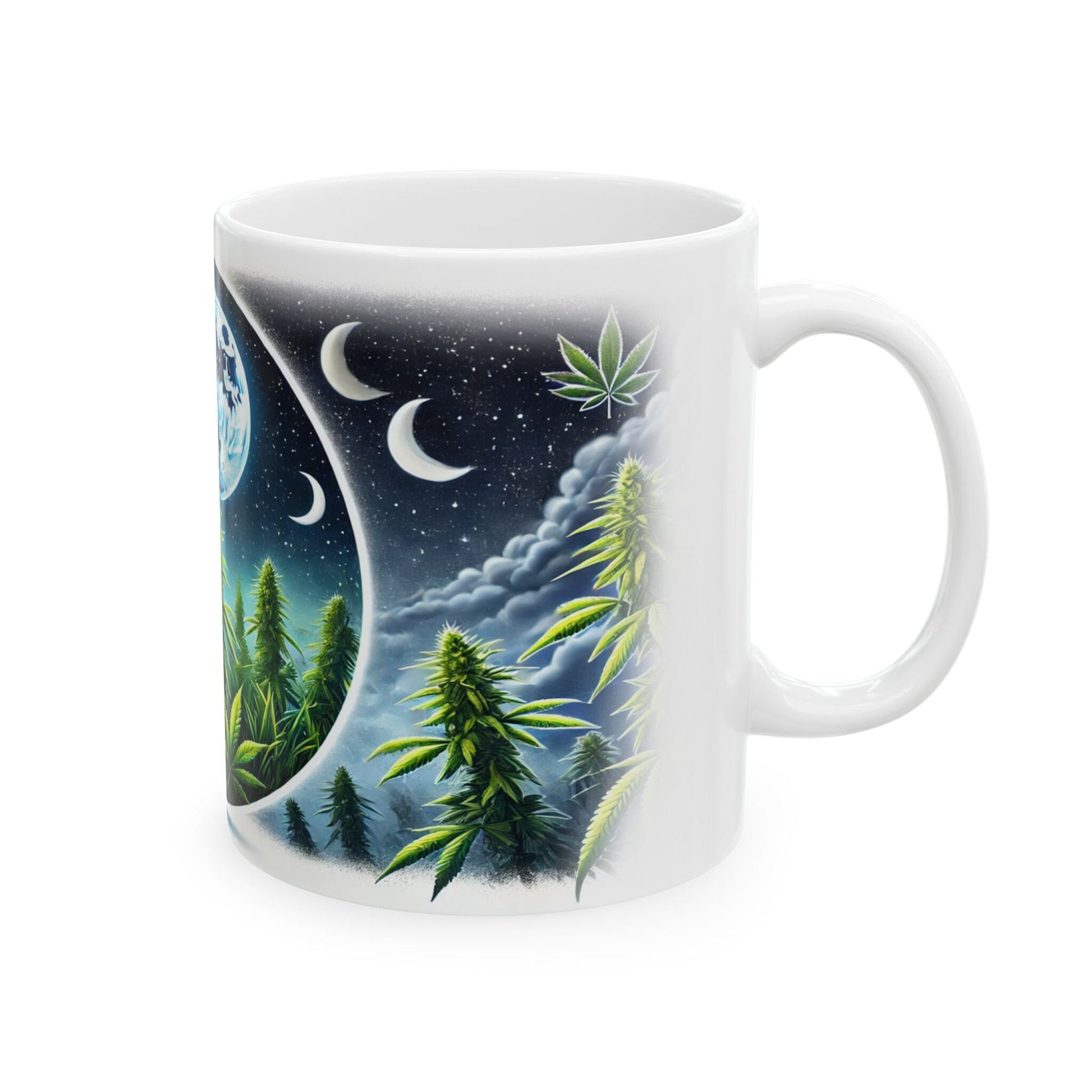 DAY N NIGHT - Cannabis Coffee Mug (11oz)