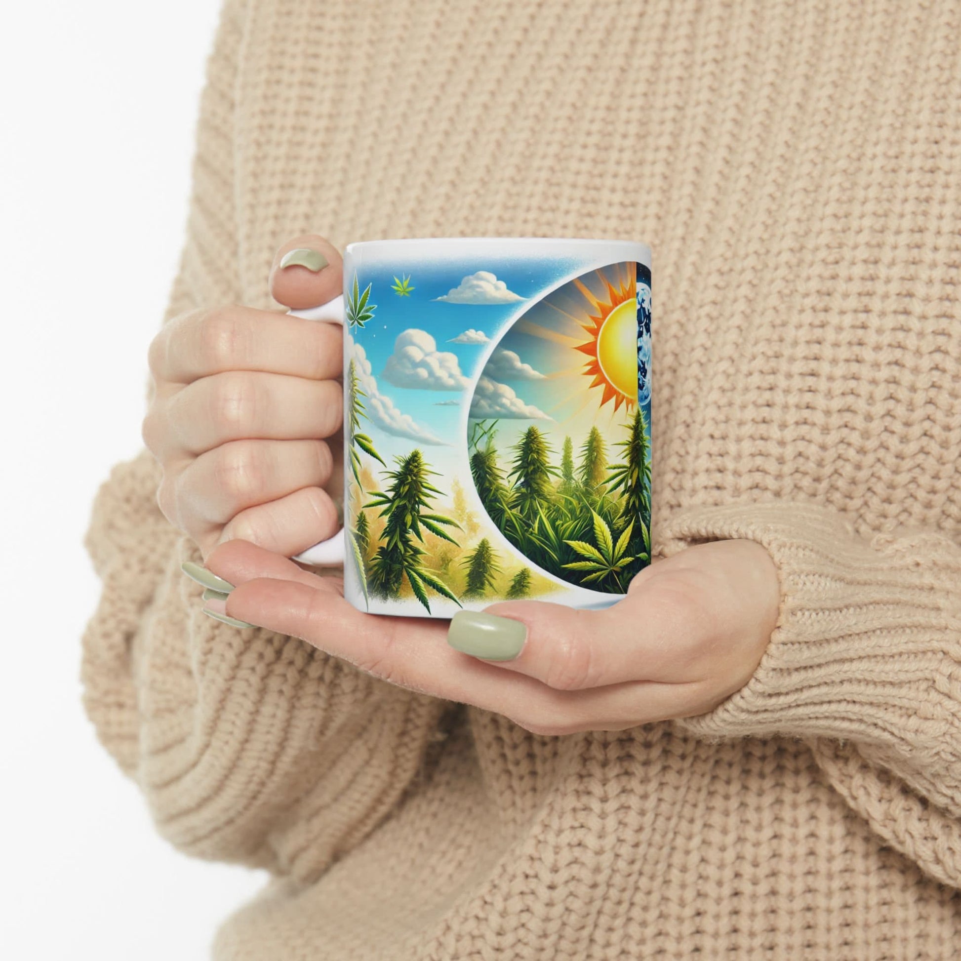 DAY N NIGHT - Cannabis Coffee Mug (11oz)