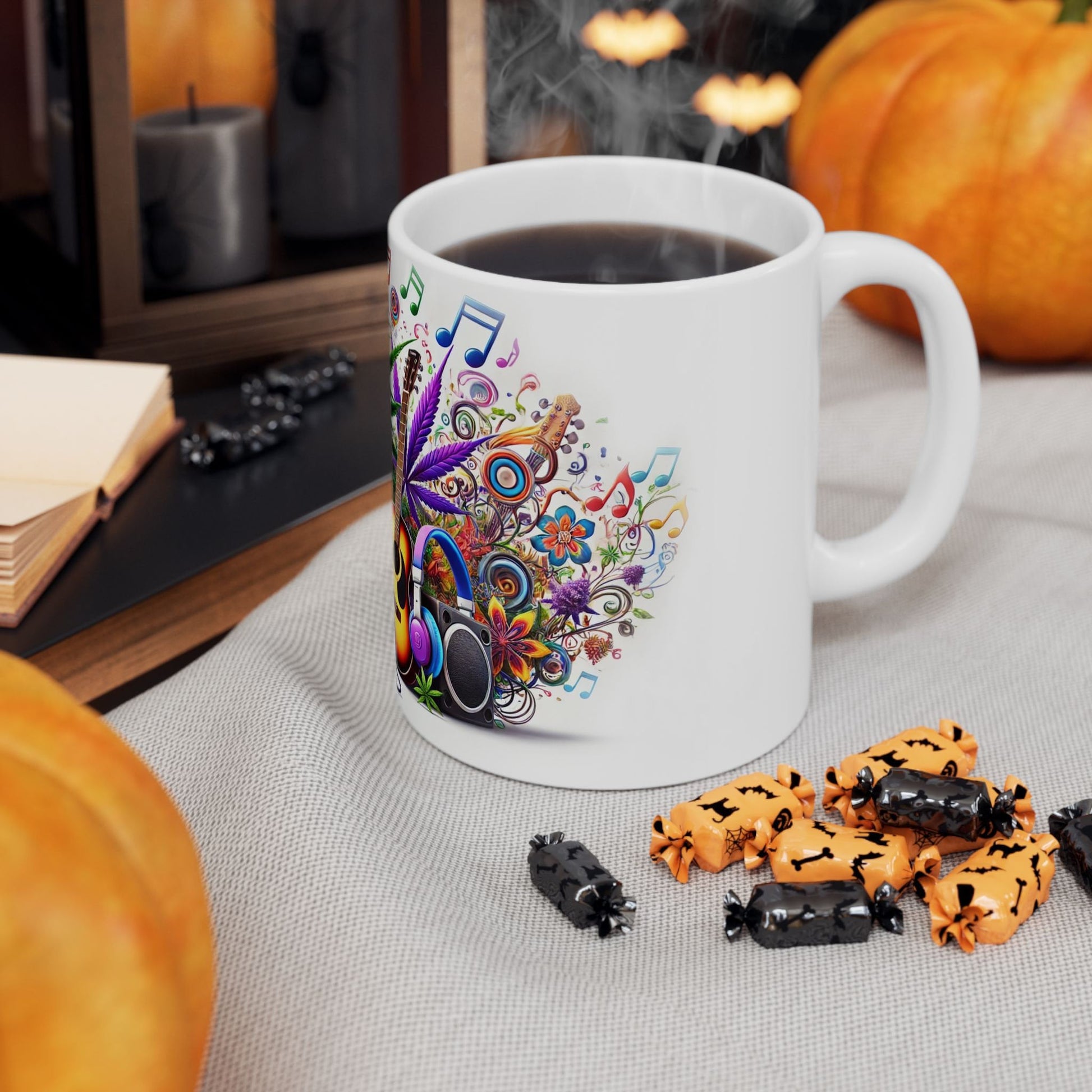 420 MUSIC MUG - Cannabis Coffee Mug (11oz)