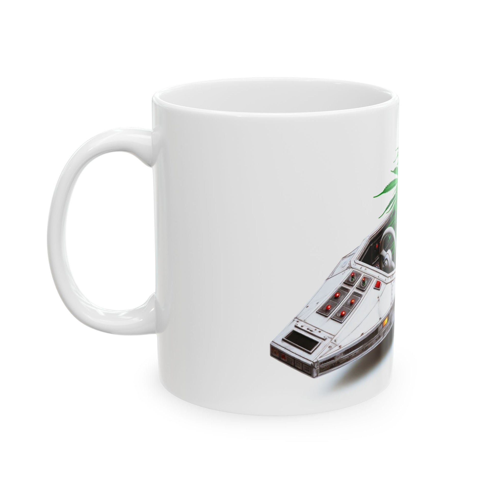 WEED SPACESHIP - Cannabis Coffee Mug (11oz)