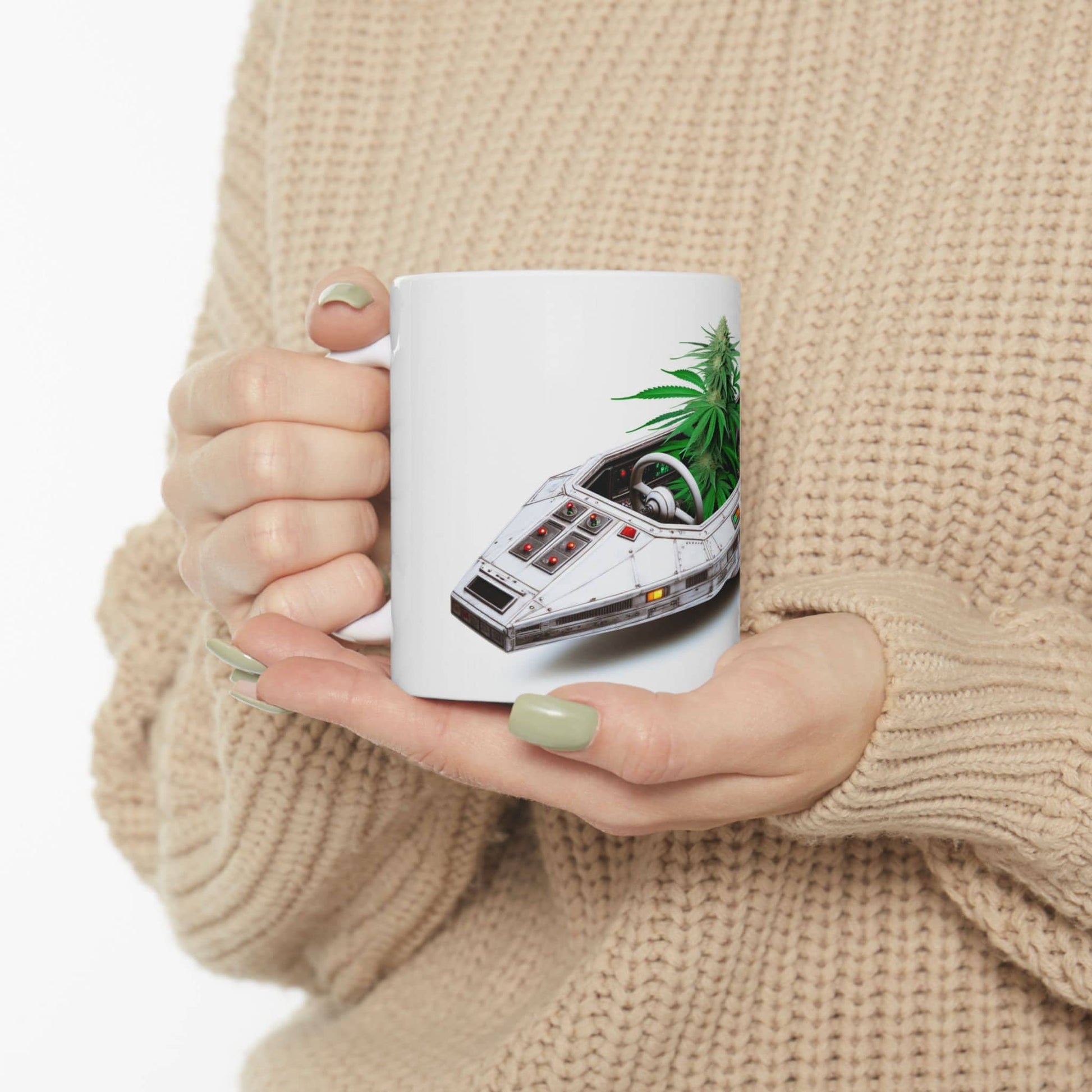 WEED SPACESHIP - Cannabis Coffee Mug (11oz)