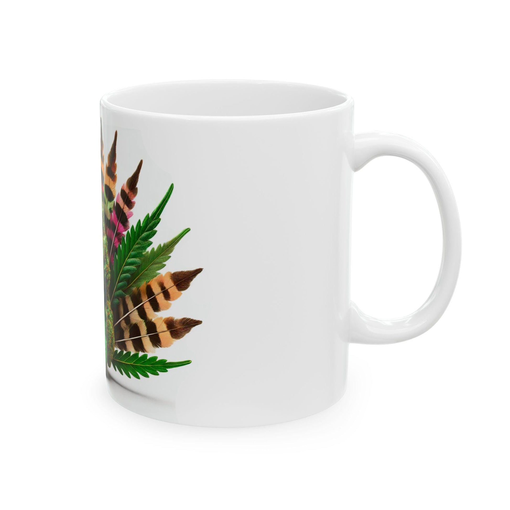 420 TURKEY - Weed Coffee Mug (11oz) - Thanksgiving Gift for Weed Smokers, Stoners, Growers; Wake & Bake / 420 Mug, Weed / Marijuana Gift