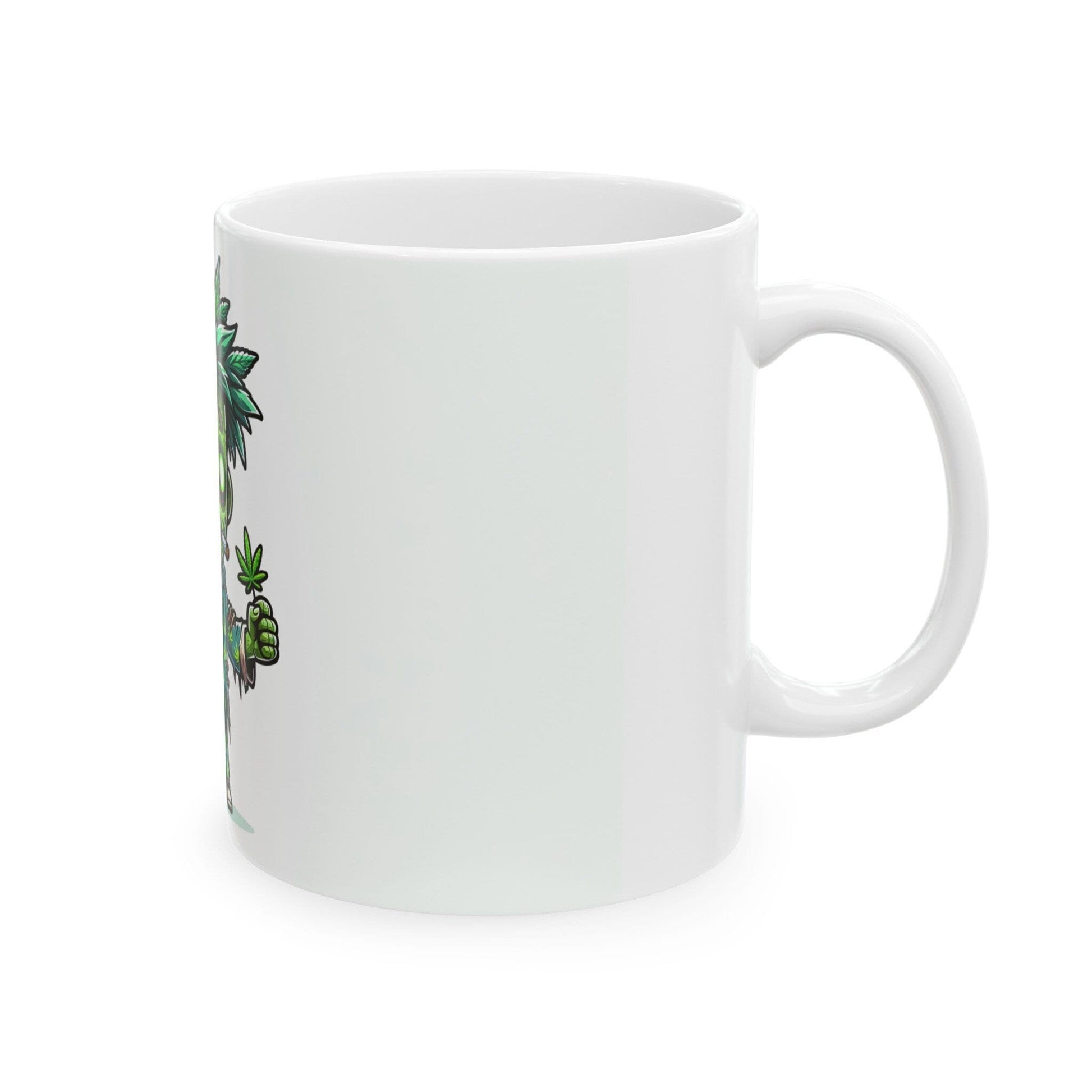 WEED ZOMBIE - Weed Coffee Mug (11oz) - Perfect Weed Gift for Weed Smokers, Stoners, Growers; Wake & Bake / 420 Weed / Marijuana Gift