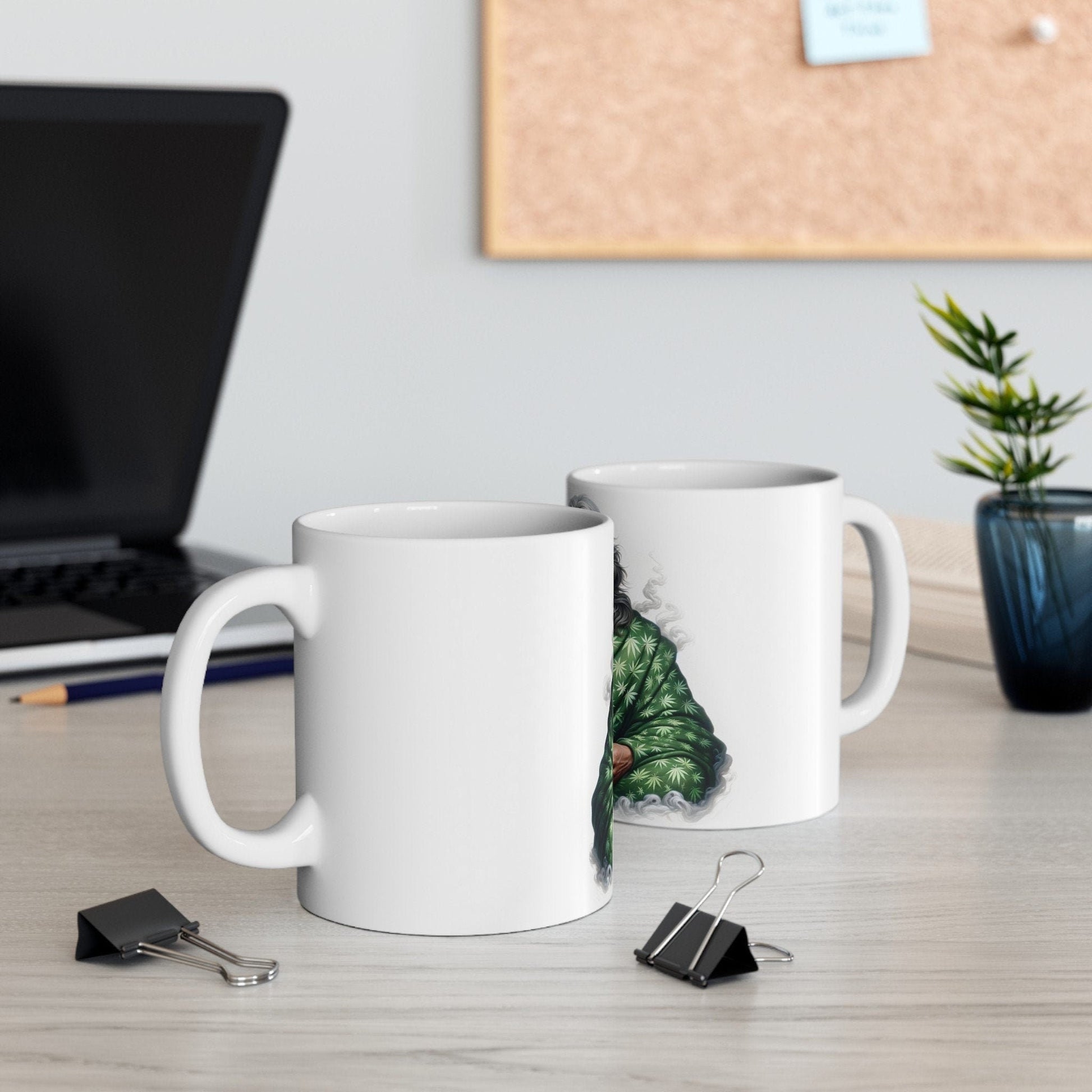 WEED PHILOSOPHER - Weed Coffee Mug (11oz) - Perfect Weed Gift for Weed Smokers, Stoners, Growers; Wake & Bake / 420 Weed Mug, Marijuana Gift