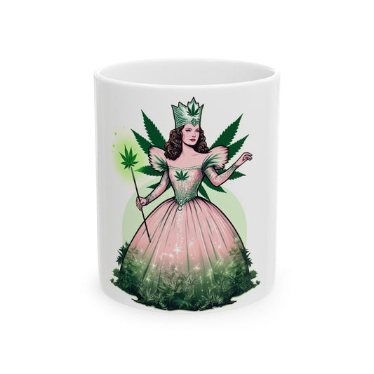 WEED PRINCESS - 420 Coffee Mug (11oz) Perfect Gift for Smokers/ Marijuana Gift; Wake & Bake Mug - Cannabis Cup / Stoner Mug - Royalty