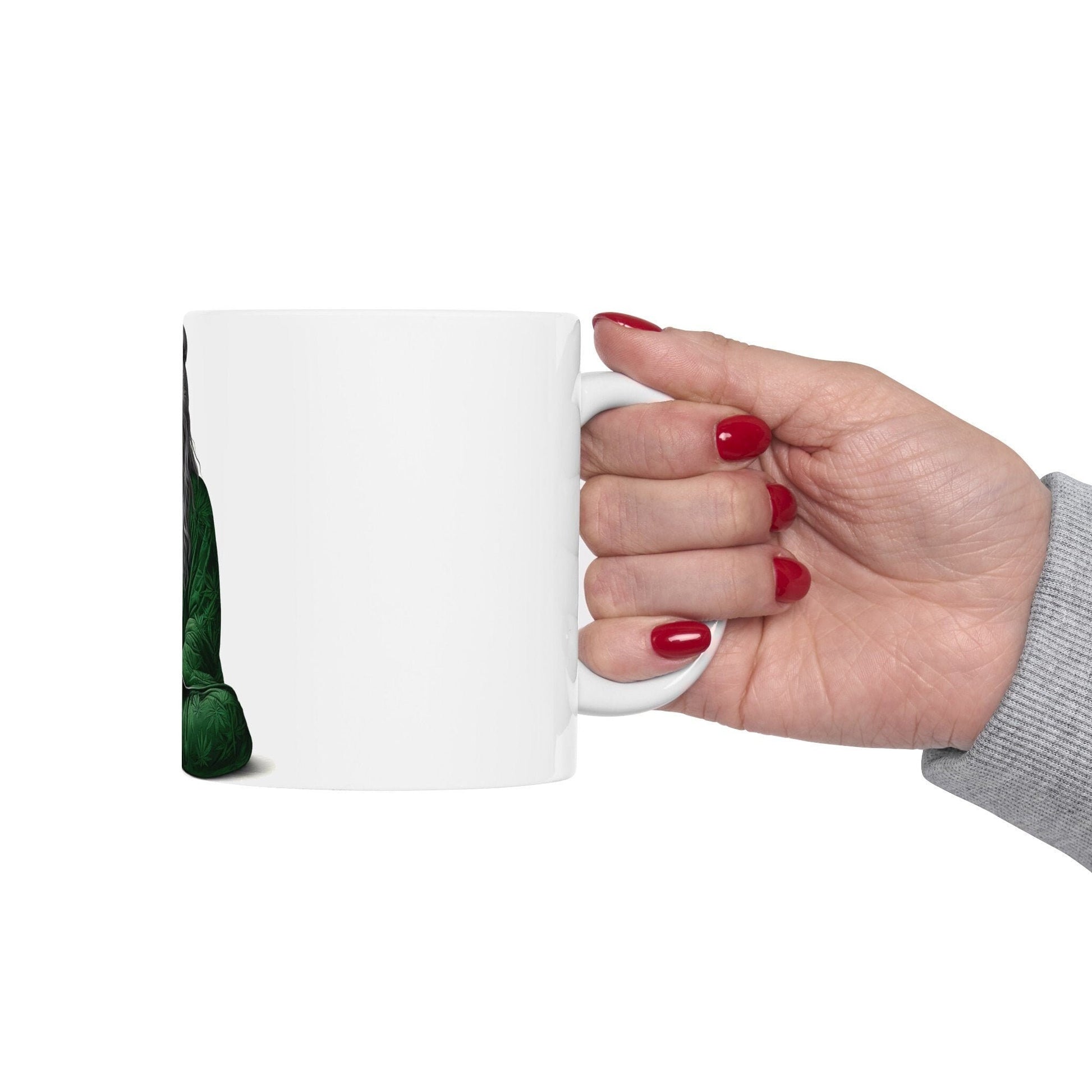 WEED SAGE - Weed Coffee Mug (11oz) - Perfect Weed Gift for Weed Smokers, Stoners, Growers; Wake and Bake / 420 Weed Mug, Marijuana Gift