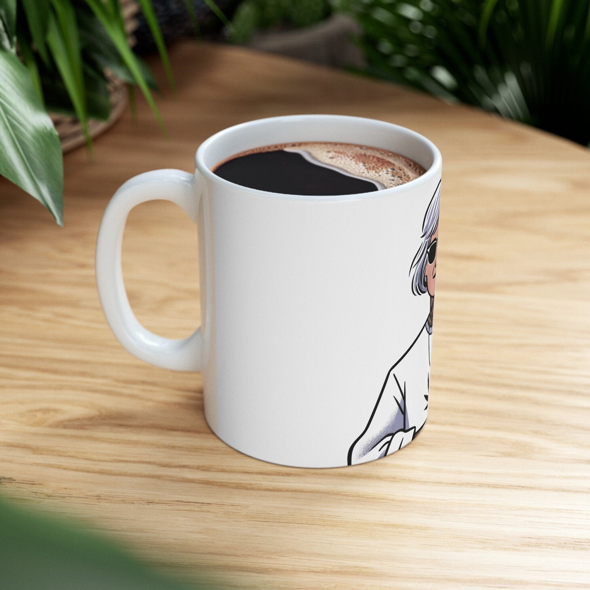 TATTOOD STONER MOM - 420 Coffee Mug (11oz) Perfect Gift for Smokers/ Marijuana Gift; Wake & Bake Mug - Cannabis Cup / Stoner Mug - Mom Gifts