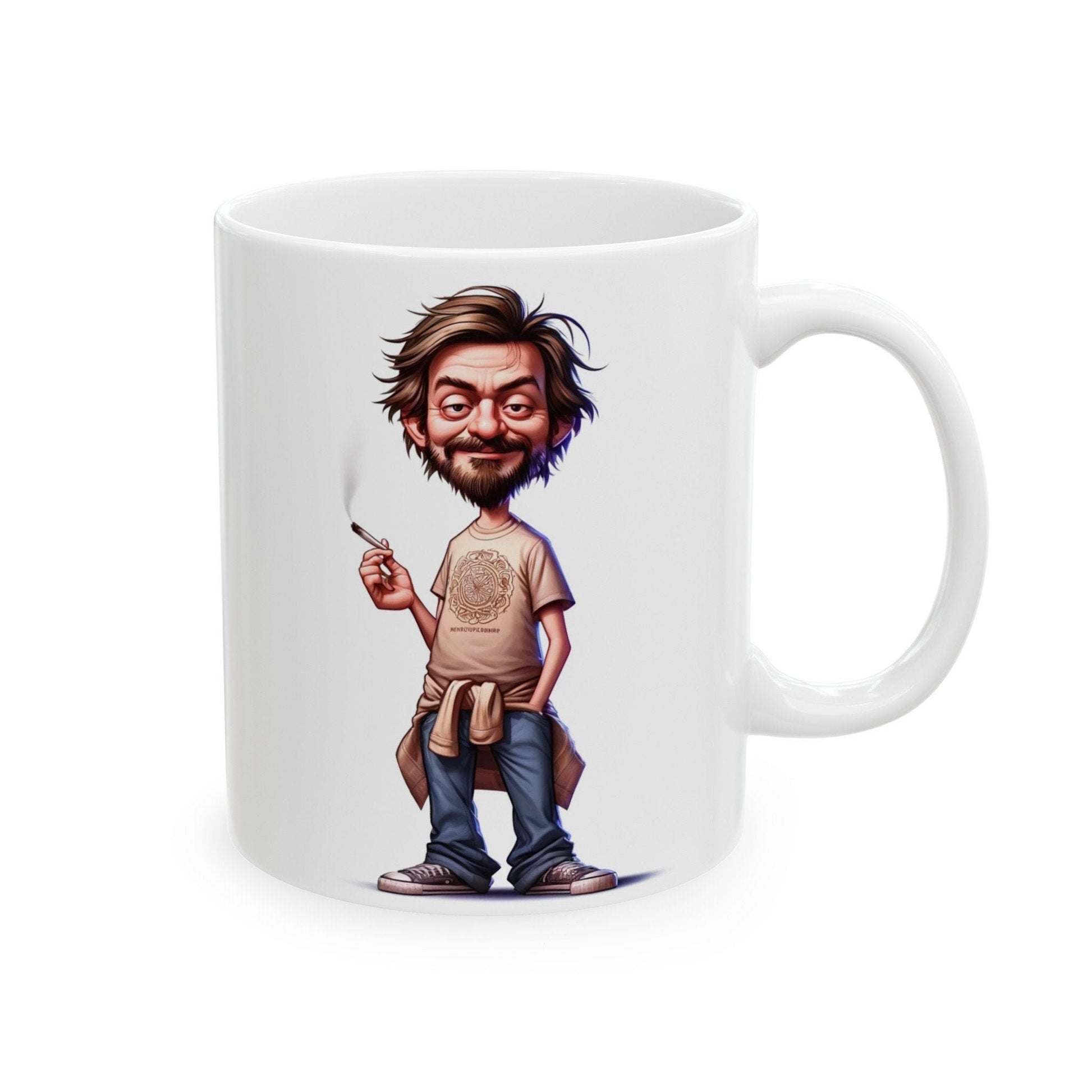 STONER DAD - 420 Coffee Mug (11oz) Perfect Gift for Smokers/ Marijuana Gift; Wake and Bake Mug - Cannabis Cup / Stoner Mug - Father Gift