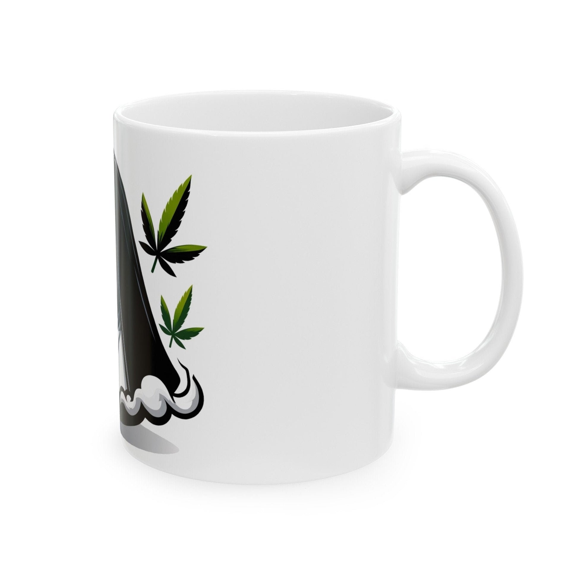 WEED NUN - 420 Coffee Mug (11oz) Perfect Gift for Smokers/ Marijuana Gift; Wake and Bake Mug - Cannabis Cup / Stoner Mug - Boyfriend Gift