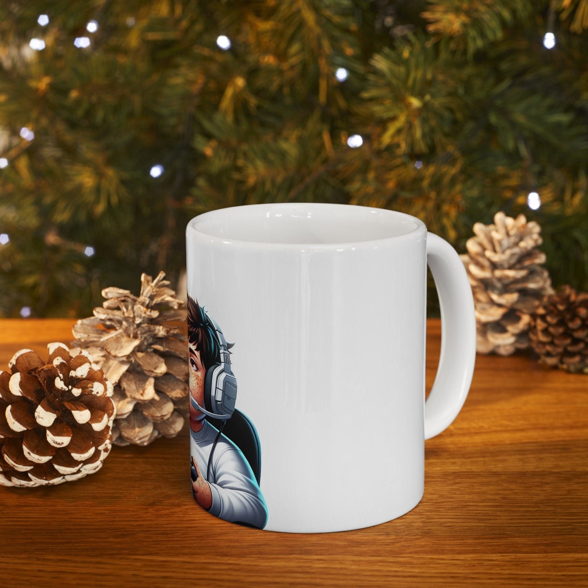 GAMER BOY - 420 Coffee Mug (11oz) Perfect Gift for Smokers/ Marijuana Gift; Wake and Bake Mug - Cannabis Cup / Stoner Mug - Boyfriend Gift