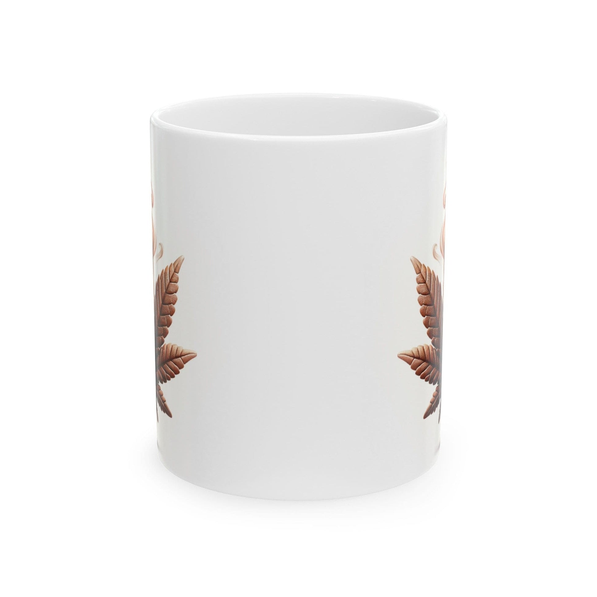 COFFEE WEED LEAF - 420 Coffee Mug (11oz) Perfect Gift for Smokers/ Marijuana Gift; Wake and Bake Mug - Cannabis Cup / Stoner Mug