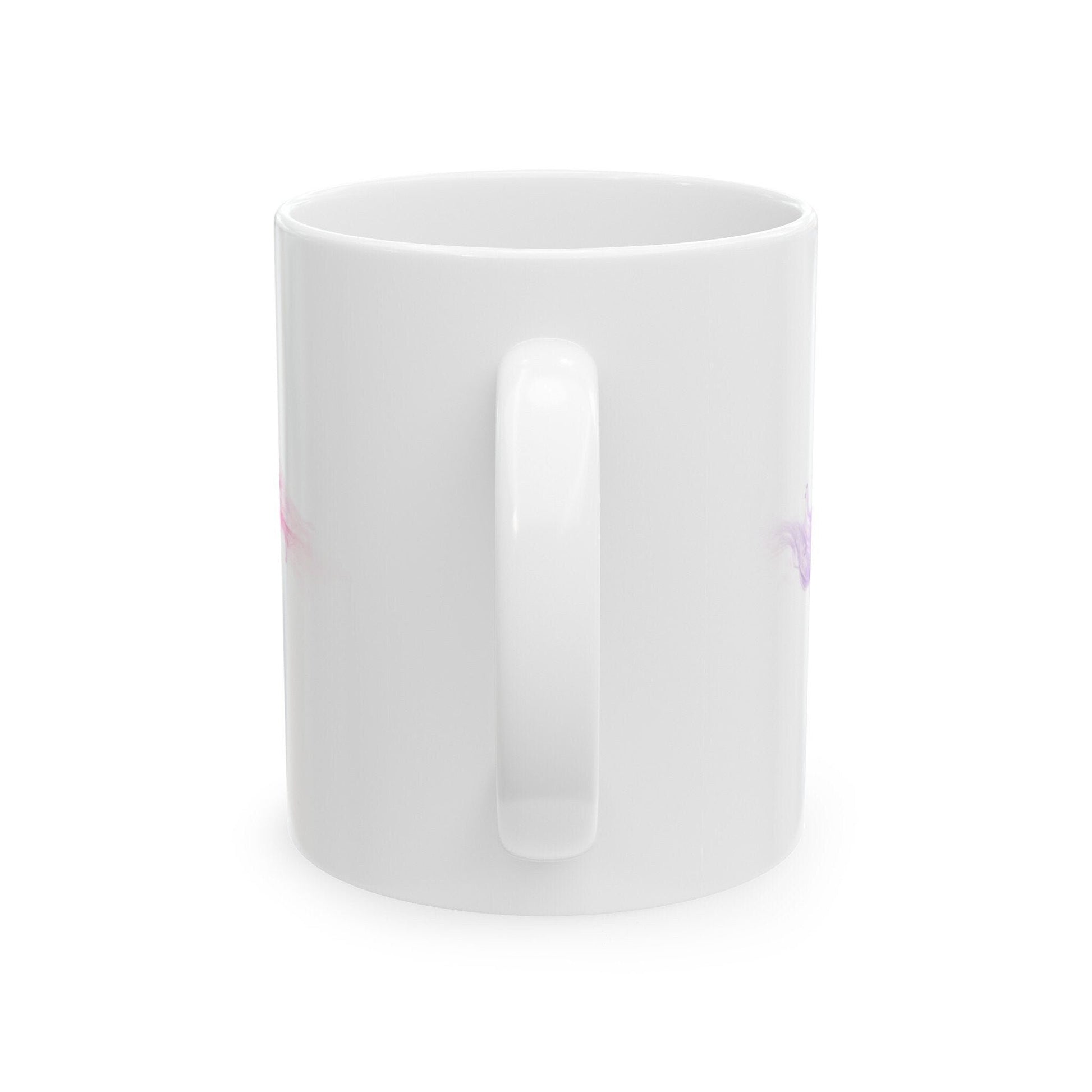 PURPLE/PINK SMOKEY Leaf - 420 Coffee Mugs (11oz) Perfect Gift for Smokers/ Marijuana Gift; Wake and Bake Mug - Cannabis Cup / Stoner Mug