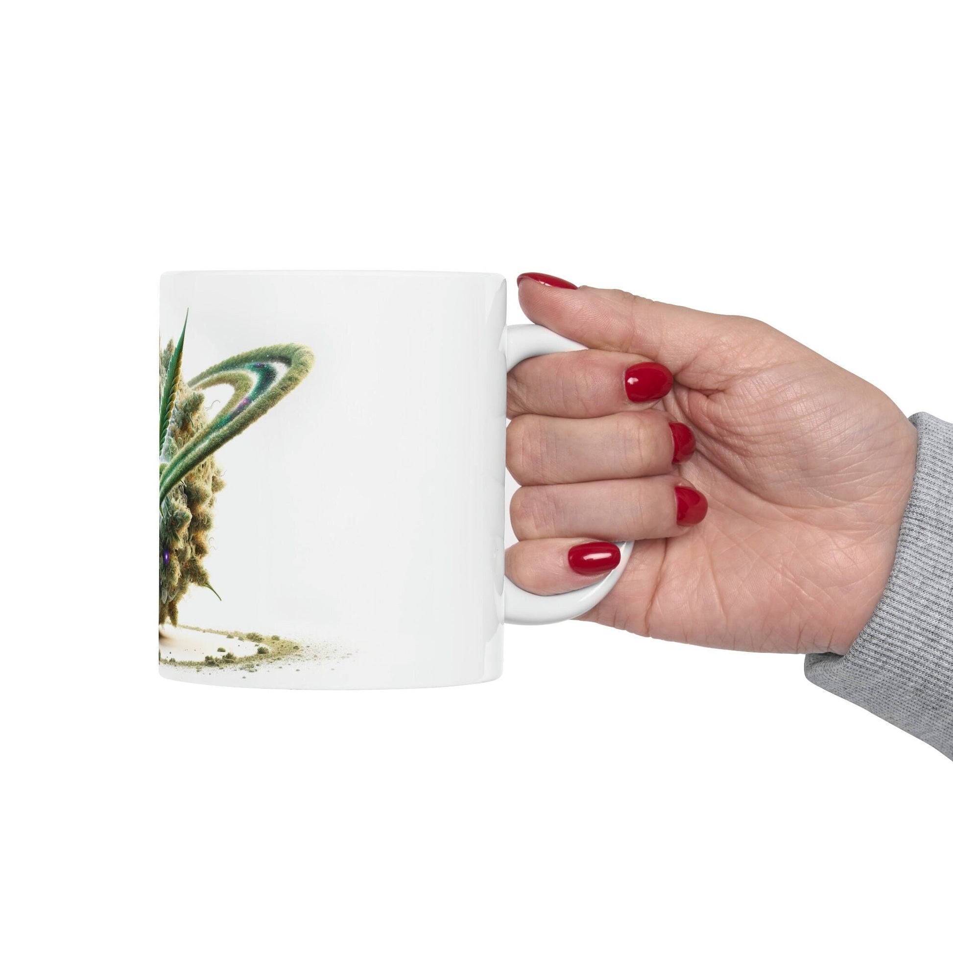 PLANET of WEED - Marijuana Themed Coffee Mug - Perfect Gift for Smokers/Stoner, Marijuana Lover; Wake and Bake Mug - WEED Mug / Stoner Mug