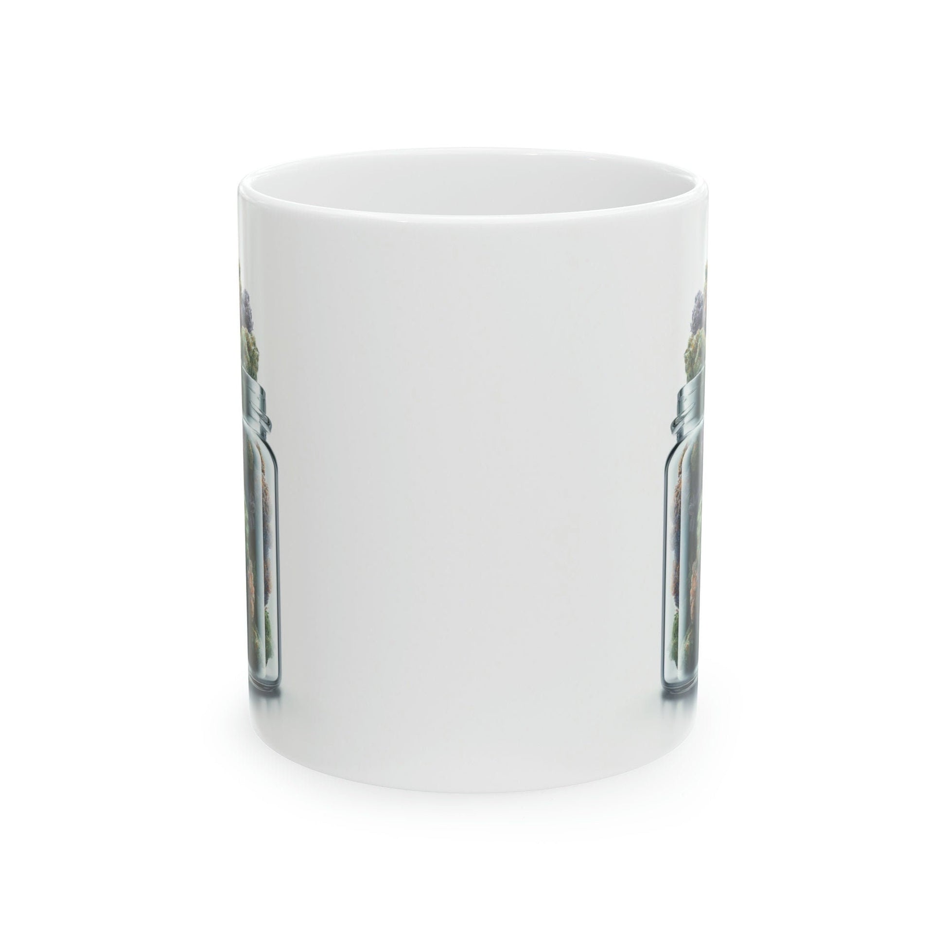 Jar of WEED - WEED Themed Coffee Mug - Perfect Gift for Smokers/Stoner, Marijuana Lover; Wake and Bake Mug - Weed Mug / Stoner Mug
