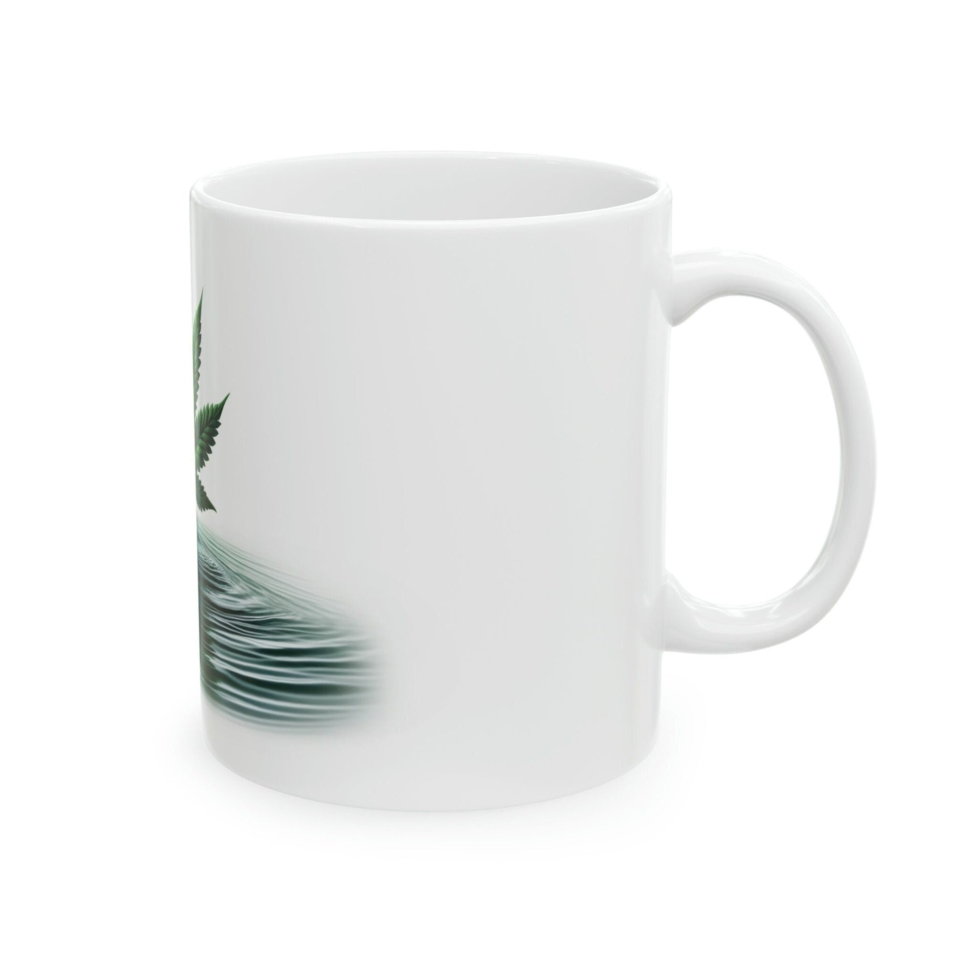 WEED & WATER - Marijuana Themed Coffee Mugs - Perfect Gift for Smokers, Stoners, Marijuana Lovers; Wake and Bake Mug - Weed Mug / Stoner Mug