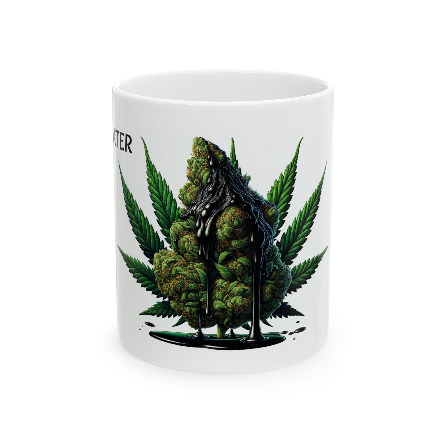 BLACKWATER - WEED Strain Themed Coffee Mugs - Perfect Gift for Smokers, Stoners, Marijuana Lovers; Wake and Bake Essentials