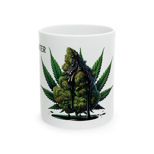 BLACKWATER - WEED Strain Themed Coffee Mugs - Perfect Gift for Smokers, Stoners, Marijuana Lovers; Wake and Bake Essentials