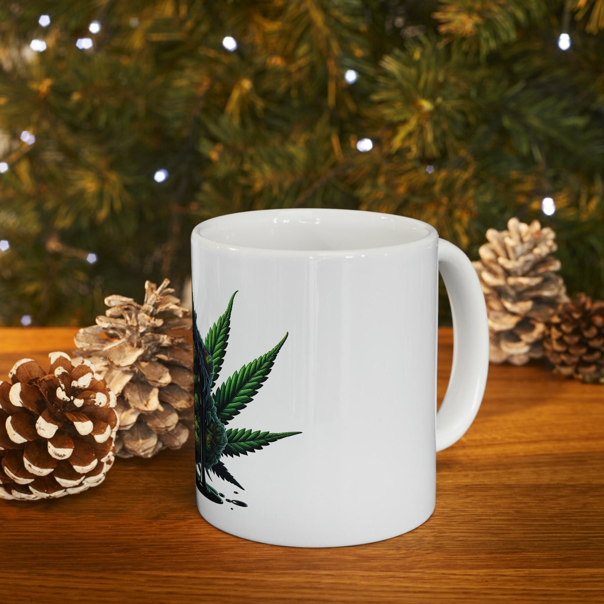 BLACKWATER - WEED Strain Themed Coffee Mugs - Perfect Gift for Smokers, Stoners, Marijuana Lovers; Wake and Bake Essentials