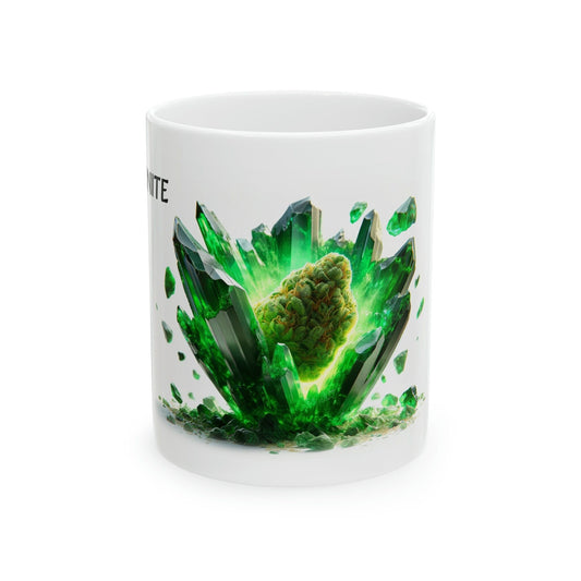 KRYPTONITE - WEED Strain Themed Coffee Mugs - Perfect Gift for Smokers, Stoners, Marijuana Lovers; Wake and Bake Essentials