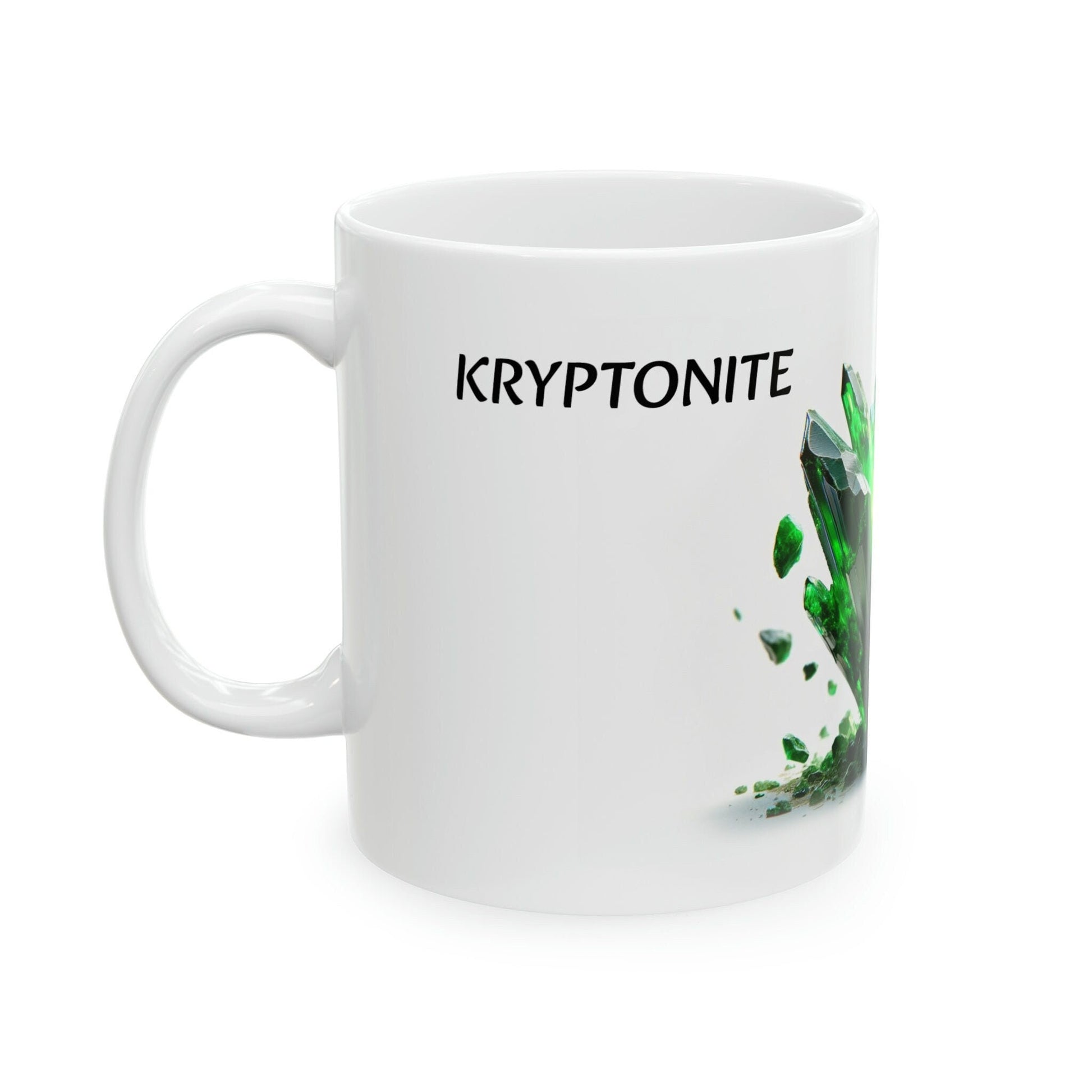 KRYPTONITE - WEED Strain Themed Coffee Mugs - Perfect Gift for Smokers, Stoners, Marijuana Lovers; Wake and Bake Essentials