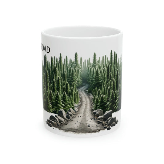ROCKY ROAD - WEED Strain Themed Coffee Mugs - Perfect Gift for Smokers, Stoners, Marijuana Lovers; Wake and Bake Essentials