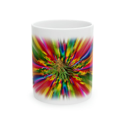 LSD - WEED Strain Themed Coffee Mugs - Perfect Gift for Smokers, Stoners, Marijuana Lovers; Wake and Bake Essentials
