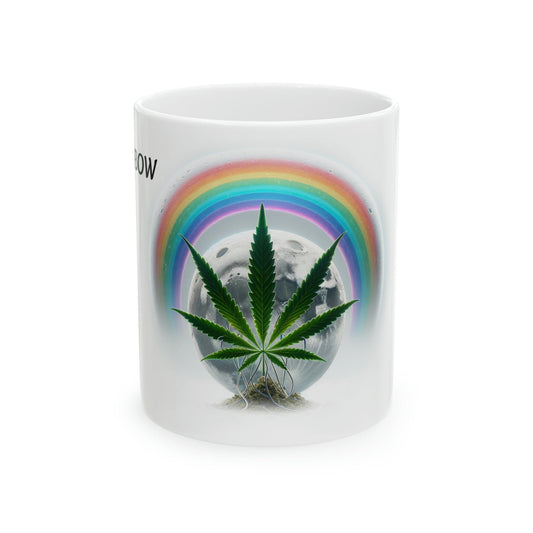 MOONBOW - WEED Strain Themed Coffee Mugs - Perfect Gift for Smokers, Stoners, Marijuana Lovers; Wake and Bake Essentials
