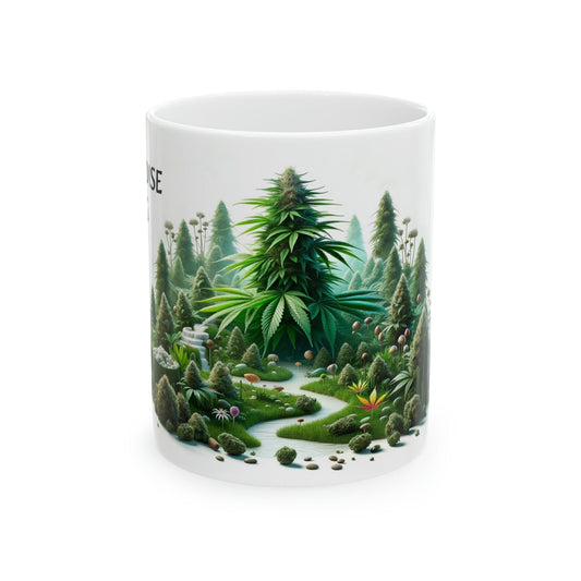 PARADISE OG - WEED Strain Themed Coffee Mugs - Perfect Gift for Smokers, Stoners, Marijuana Lovers; Wake and Bake Essentials