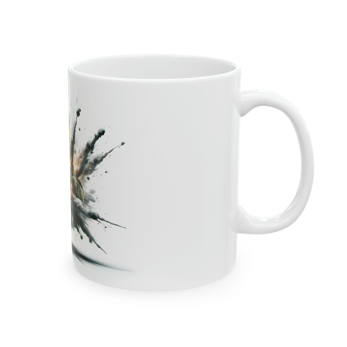THC BOMB - WEED Strain Themed Coffee Mugs - Perfect Gift for Smokers, Stoners, Marijuana Lovers; Wake and Bake Essentials