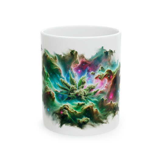 NEBULA - WEED Strain Themed Coffee Mugs - Perfect Gift for Smokers, Stoners, Marijuana Lovers; Wake and Bake Essentials